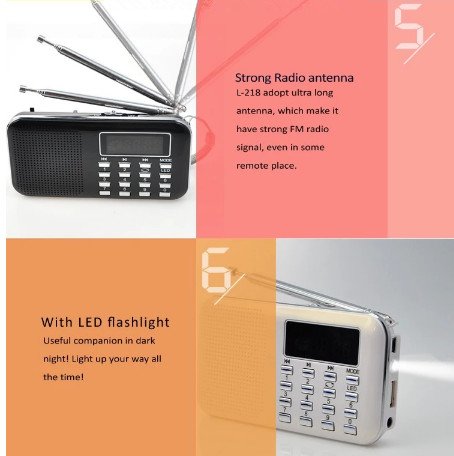 Glod Portable Rechargeable Electronic Audio Bible Blayer 8G Niv Version With Praise Poetry And Sermon #TOP6