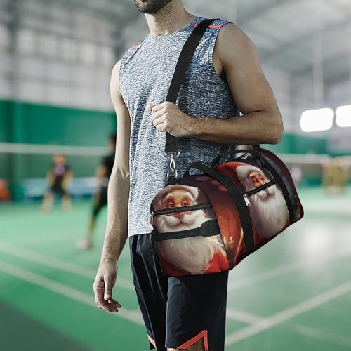 Sac de gym imprimé haute définition avec compartiments de taille unique - 6