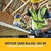 DEWALT Scie sauteuse sans balais 18 V XR avec poignée intégrée, outil seul, DCS335N-XJ