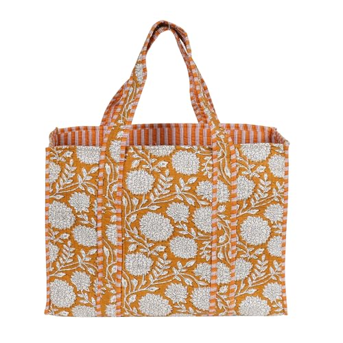 Image of Marubhumi Women Lightweight Travel Bag Purse Cotton Shoulder Tote Bag For Shopping Grocery & Beach Bag