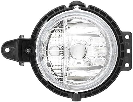 Fog Light Guard, 2 Pcs ABS Front Bumper Fog Light Lampshade, 63172751295 Car Fog Light Guard for Mini R55 R56 R57 R58 R59