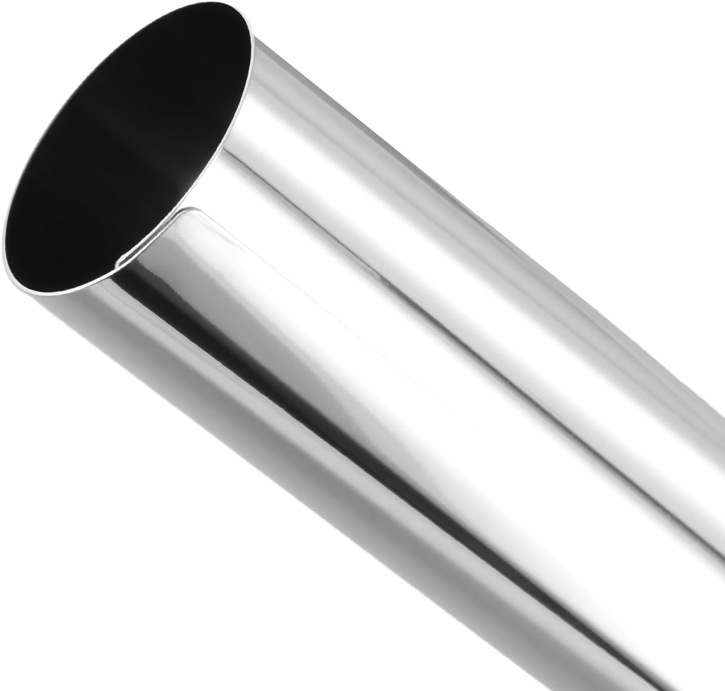 50 PCS Cannoli Tubes Molds, 5 Inch Stainless Steel Cannoli Shells Tubes, Non Stick Cannoli Tubes with 4 Cleaning Brushes, Cone Cream Horn Roll Tubes for Baking Croissant Pastry