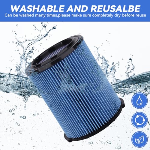 Filtre Craftsman CMXZVBE38751 lavable pour poussières et eau