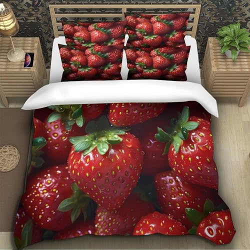 Linge de lit luxe microfibre douce housse de couette résistante imprimé 3D