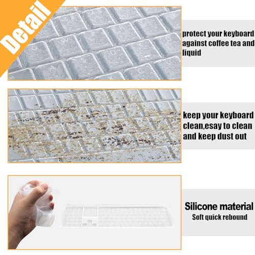 Funda suave para teclado compatible con Logitech MX Mechanical miniatura 2