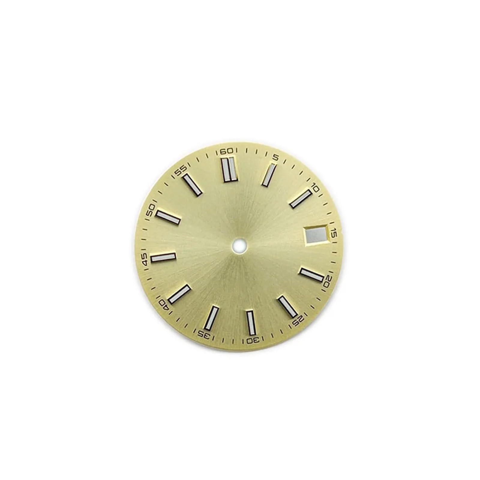 ZHGUIMING Quadrante dell'orologio da 28,5 mm for Movimento NH35 BGW9 quadrante dell'orologio Meccanico Luminoso Blu Verde(Schwarz)