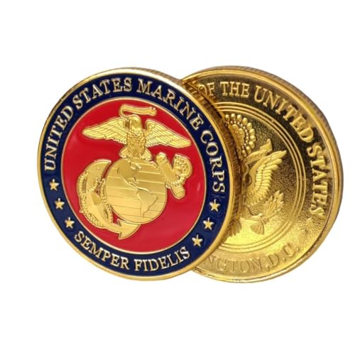 Moneta USMC - Moneta da uomo per veterani della sfida USMC