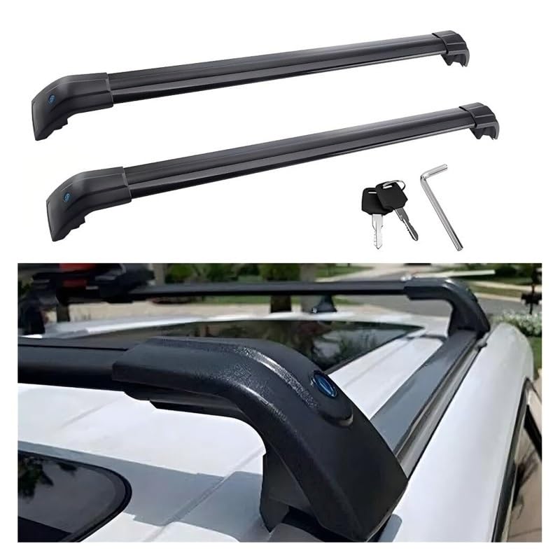 Barras transversales de techo Mazda CX-90 portaequipajes bloqueable antirrobo 2 uds 2