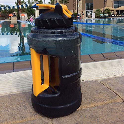 Austinstore 2.5L Gym Fitness Outdoor Travel Sport Ciclismo Botella de Agua a Prueba de Fugas con asa Cover