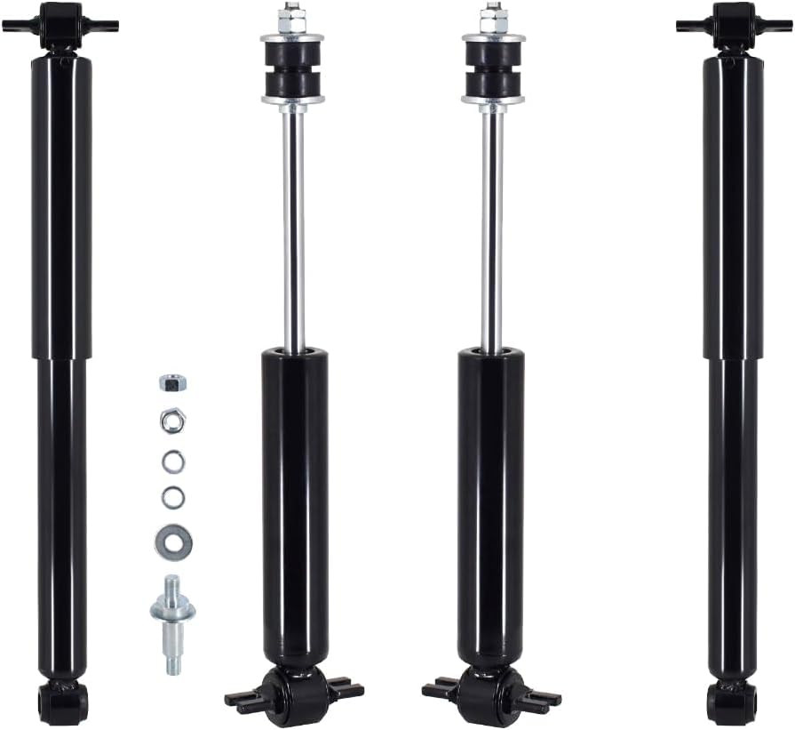 PM Auto Set of 4 Front-Rear Shock Absorber For 1968-1987 Chevrolet El Camino