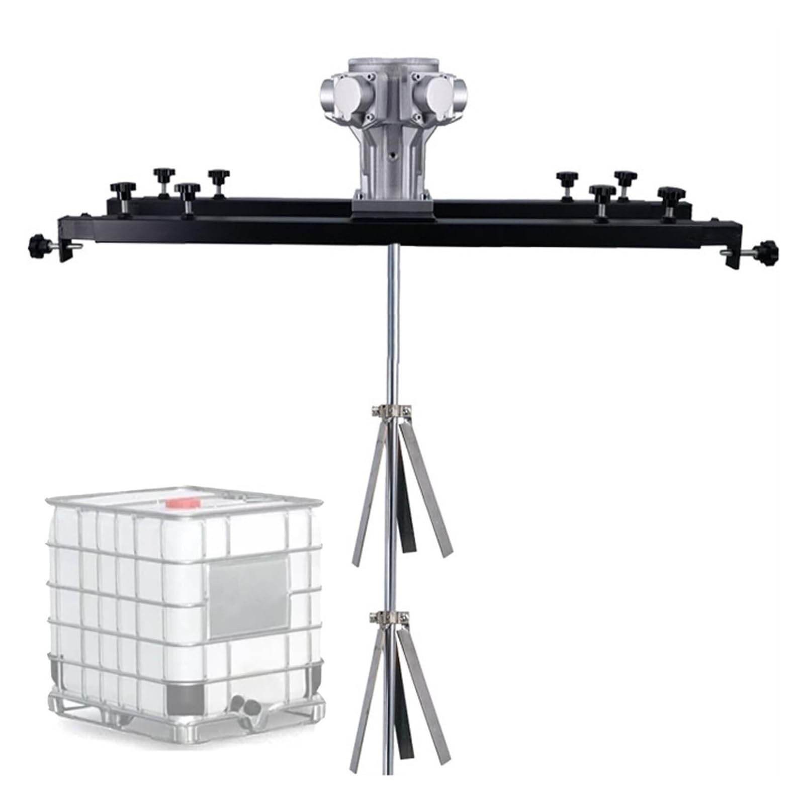 Agitateur Pneumatique À Air Comprimé pour Cuve De 1 Tonne, Mélangeur À Peinture, Malaxeur À Ciment Portable, Outil De Mélange pour Mortier, Plâtre Et Fourrage.