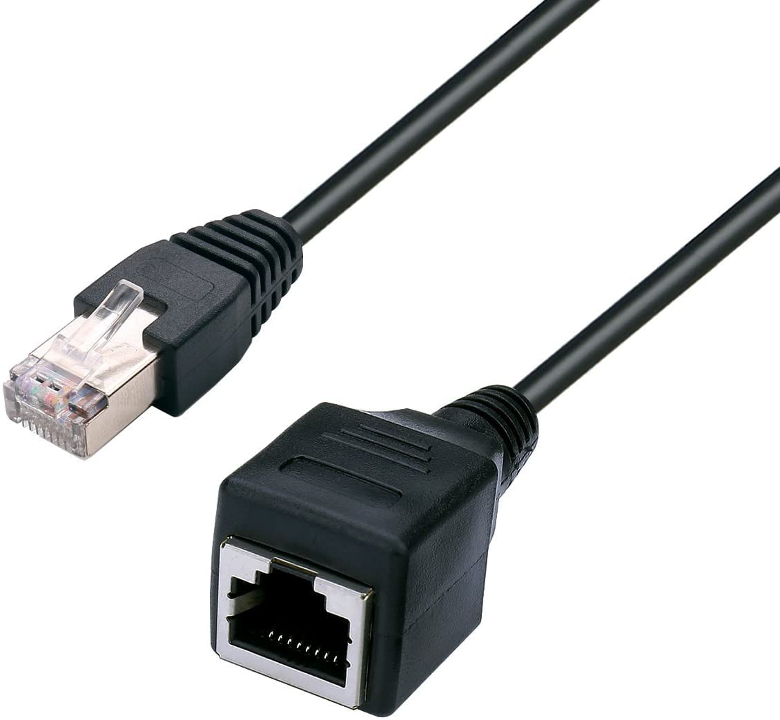 BUYFLUX Ethernet Lan Network Cat6 Cat5e Cat5 Extension Patch Cable /RJ45 Male to Female Extension Cable (1.5 Meter) (B09RKDSZF9) Amazon Price History, Amazon Price Tracker