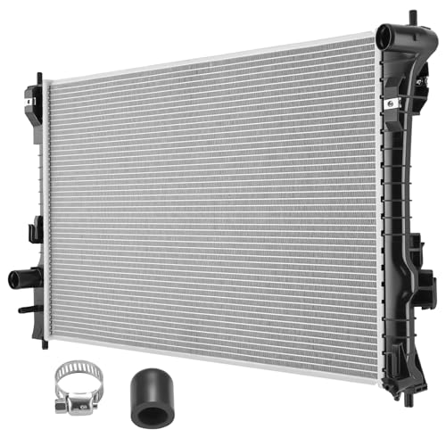 Image of BDFHYK 13364 Aluminum Radiator for Ford Explorer 11-19, Flex 13-18