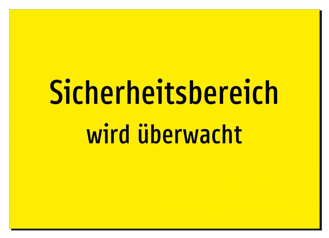 38889-DE-T-06 | Sicherheitsbereich - wird überwacht