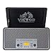Victor VWRP-5000 Monument 8-in-1 Bluetooth Turntable with 3-Speed Vinyl Record Player, Cassette, CD Player, AM/FM Radio, USB, Aux Input, and Built-in Speakers – Ideal for Vinyl Lovers