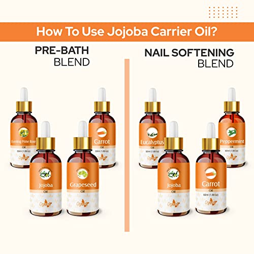 Image of Crysalis Jojoba Oil 50 ml (1.69 fl oz) - Natural Liquid Wax Carrier for Skincare, Haircare, DIY Formulations, Soaps & Cream Blends