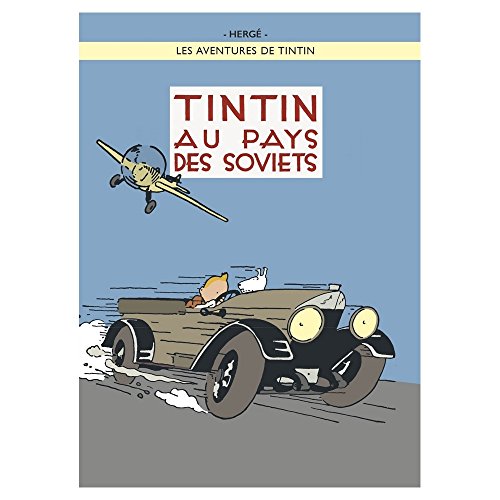 Moulinsart Póster álbum de Tintín en el país de los Soviets 22240 (50x70cm)