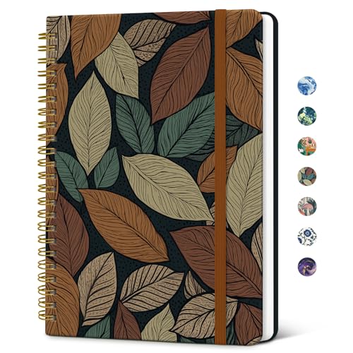 Carnet ligné à couverture rigide Taja A5 | Journal d'écriture élégant pour femme