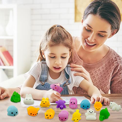 150 Pcs Kawaii Squishies, Mochi Squishy Toys For Kids Party Favors, Mini Stress Relief Toys For Easter Gift Easter Decoration Party Favors, Classroom Prizes, Birthday Gift, Goodie Bag Stuffers #TOP3