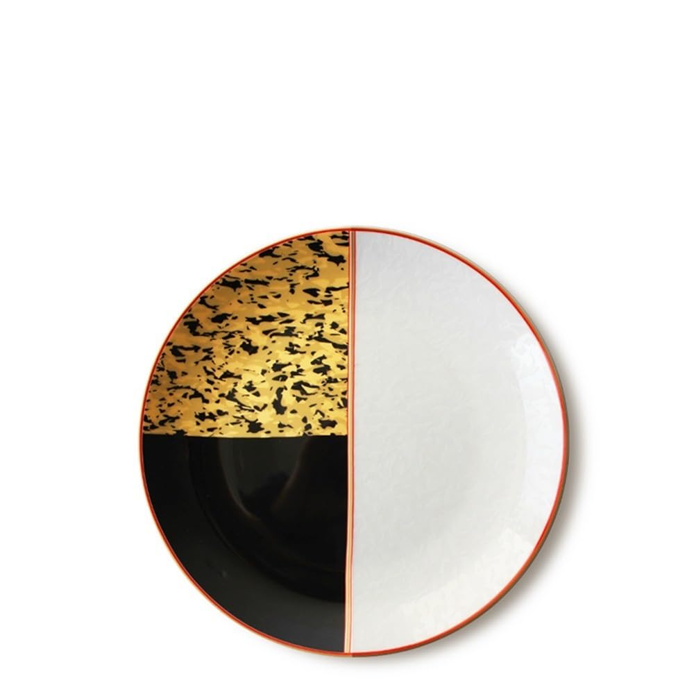 Talerze do makaronu, ceramiczne talerze deserowe zastawa stołowa ceramiczne zestawy obiadowe porcelana kostna kreatywny design talerz obiadowy ślub hotel specjalny talerz 4 zestawy dużych