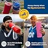 Loud Cup The 23 oz Tumbler + Stadium Horn with Slide-Close Lid (Siren Red) - Insulated Cup Reusable Water Bottle Coffee Travel Mug - Worlds Loudest Cup for Game Day #4
