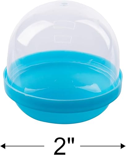 Miniatura 3 de ArtCreativity Cápsulas de 2.0in con tapas de colores, juego de 150, pequeños recipientes para mini juguetes, regalos, joyas y baratijas, coloridas