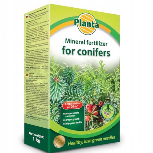 Evergreen Tree and Shrub Fertilizer, Growth Booster, Needle Colour Enhancer, 1 kg