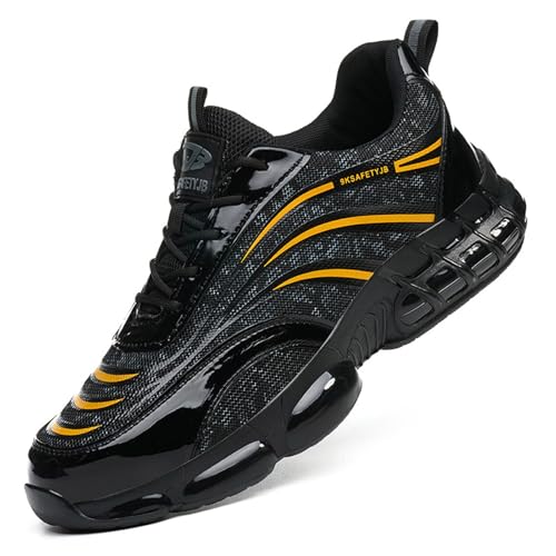 Chaussures de travail pour homme légères et antidérapantes à lacets