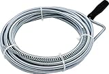 [page_title]-3 bis 10 m Rohrreinigungsspirale mit Bohrspitze für Abfluss & Siphon Dusche Waschbecken Bad (10 m x 8 mm)