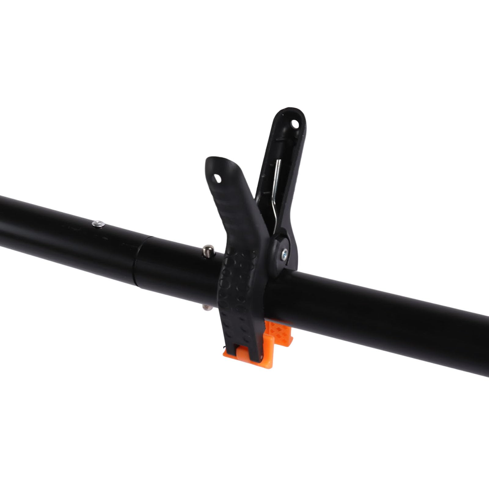 Kit supporto per fondale fotografico retrattile 2x3 m - Materiale in ferro robusto, lunghezza 3 metri, predisposizione per streaming live e fotografia