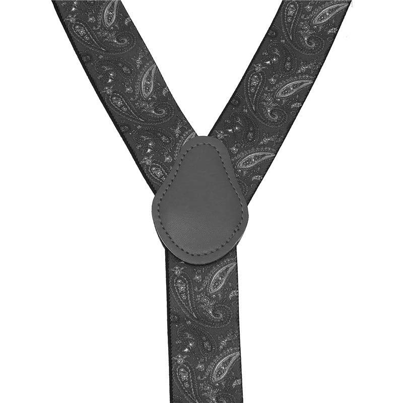Ajustement parfait sans serrer : bretelles 4 clips pour pantalon de marié