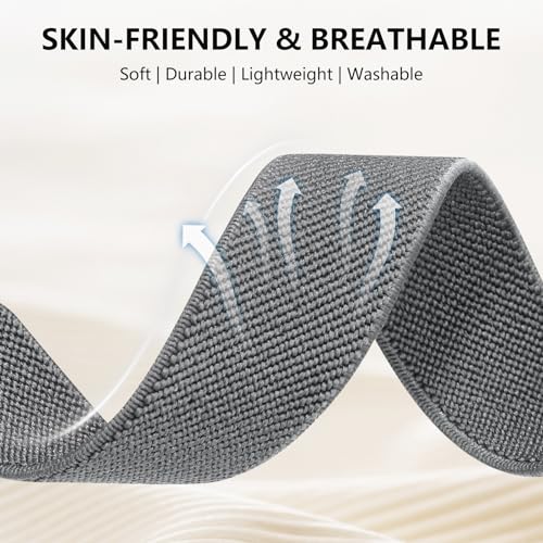 Image of Lerobo Elastic Bands Compatible with Samsung Galaxy Watch 6 5 4 7 FE Band 40mm 44mm 45mm /for Galaxy Watch 6 4 Classic Band 42mm 46mm 43mm 47mm /Active 2,5Pack 20mm Soft Adjustable Nylon Solo Loop Band