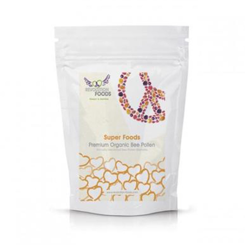 Certified Organic Raw Bee Pollen-250g-Ethically Sourced-Premium Quality