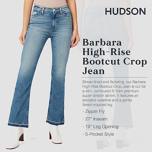 HUDSON Women's Barbara High Rise Bootcut Crop Jean2