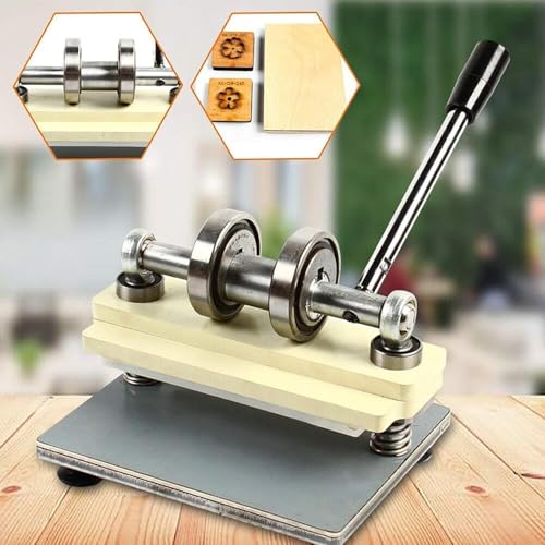 Machine de découpe du cuir pour découper et gaufrer sans effort