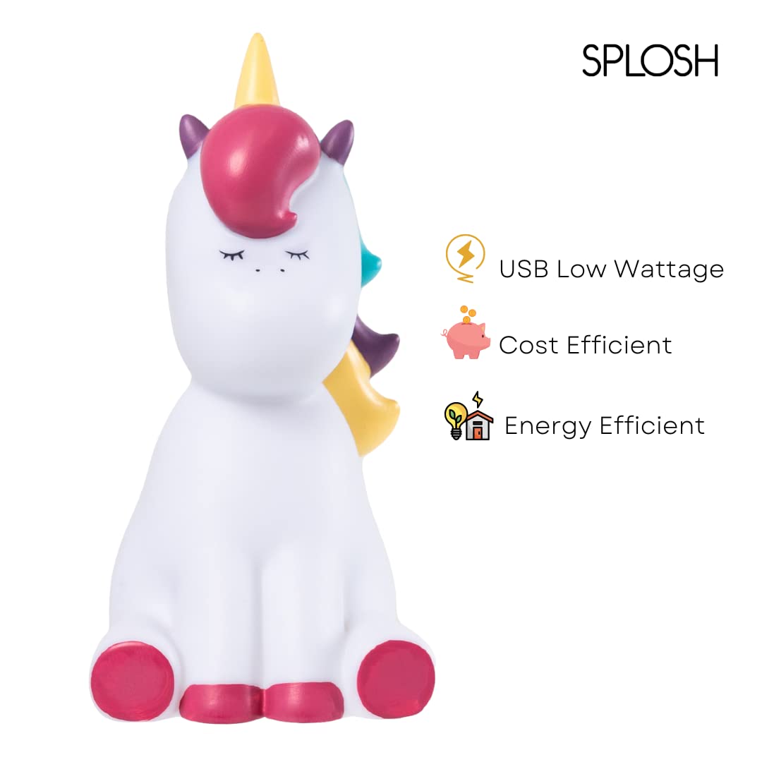 Splosh Veilleuse Licorne – Veilleuse Pour Enfants Pour Chambre à Coucher, Décoration Parfaite Pour La Chambre, Jolie Veilleuse Pour Une Idée De Cadeau