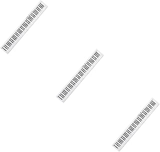 Milisten 3pcs Piano Key Practice Sheet Musical Music Stickers for Kids Poster Stickers Keyboard Note Chart 88 Keys Piano Keyboard Flexible Piano Keyboard Paper White Piano Keyboard Aid