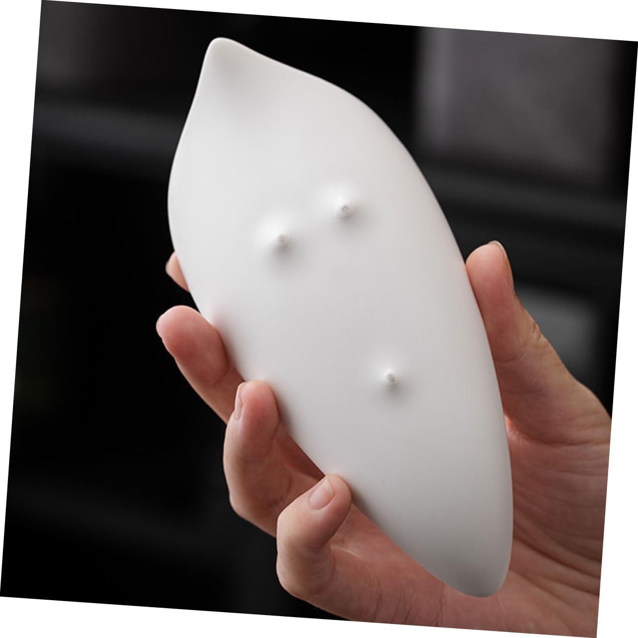 Alipis Ceramic Tea Scoop for Loose Leaf Tea Nonstick Tea Spoon Multi Function Teaspoon Decorative Tea Holder for Tea Dispenser and Serving Tea