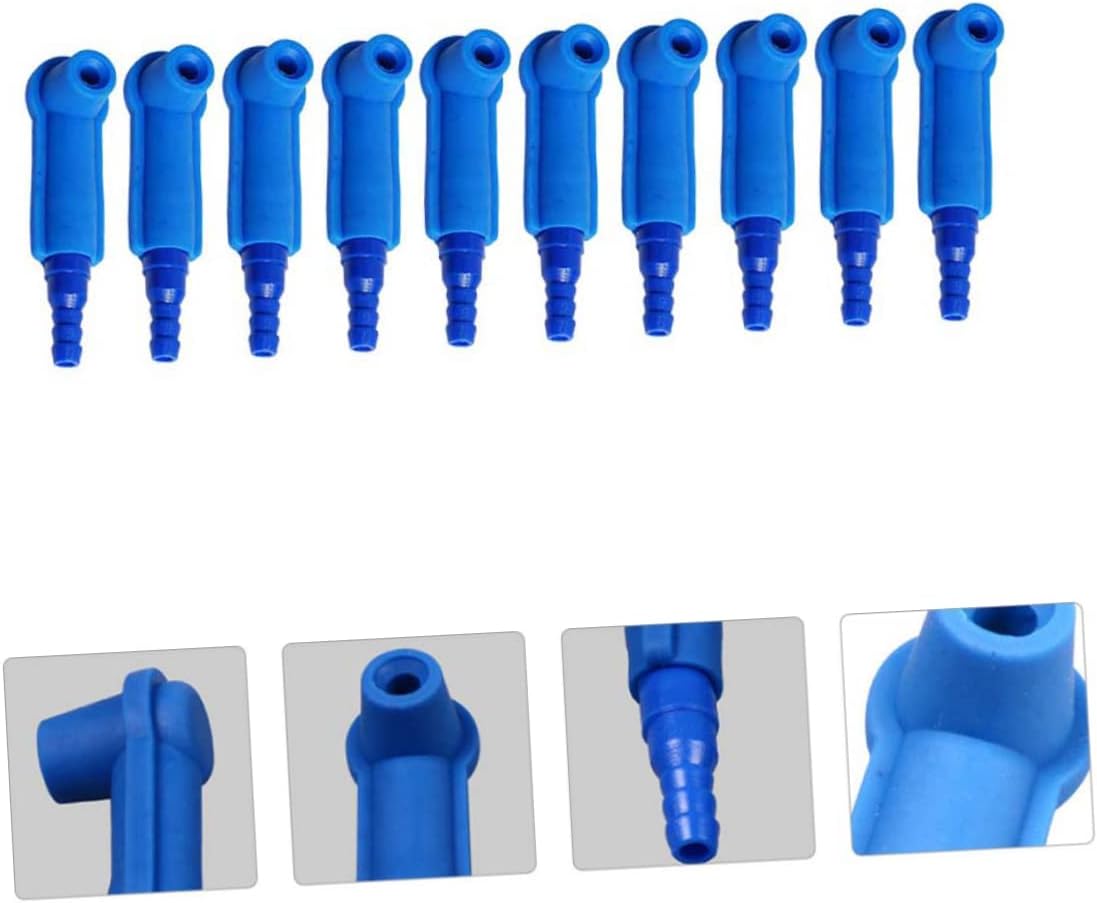 FAVOMOTO 20pcs Replacement Tool Easy to Use Pump Oil Bleeder Connector for Cars Trucks and Construction Vehicles