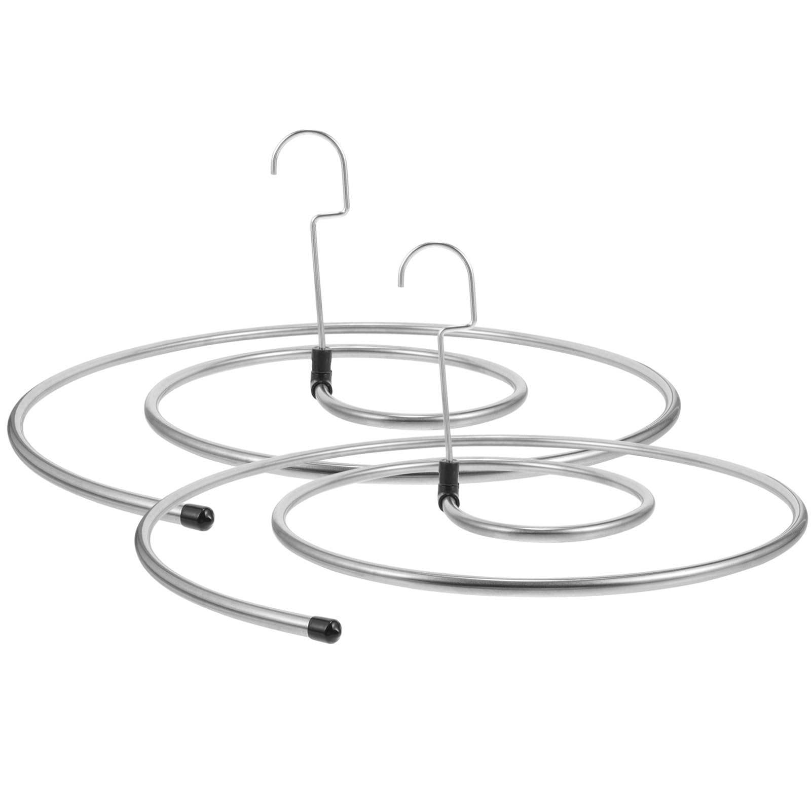 UKCOCO Spiral Sheet Drying Hangers 2 Pack Rotating Space-Saving Laundry Drying Rack for Bed Sheets Blankets Quilts Towels Household Use