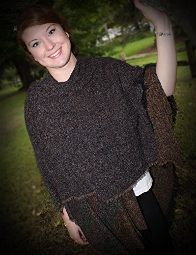 Lambswool Ruana Kerry Woollen Mills Irish Turf2