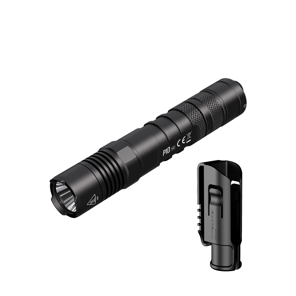 Nitecore P10 V2 Tactical Flashlight -1100 Lumens - With Tactical Holster