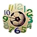 Produktbild Wandquarzuhr Fußball 240 x 240 x 30 NEU Kinderuhr Holzuhr Wanduhr Uhr