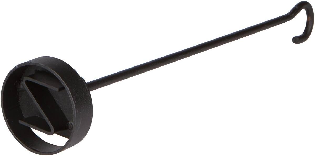 BBQ Fans Circle Z Steak Branding Iron, 12" Long, Black Iron