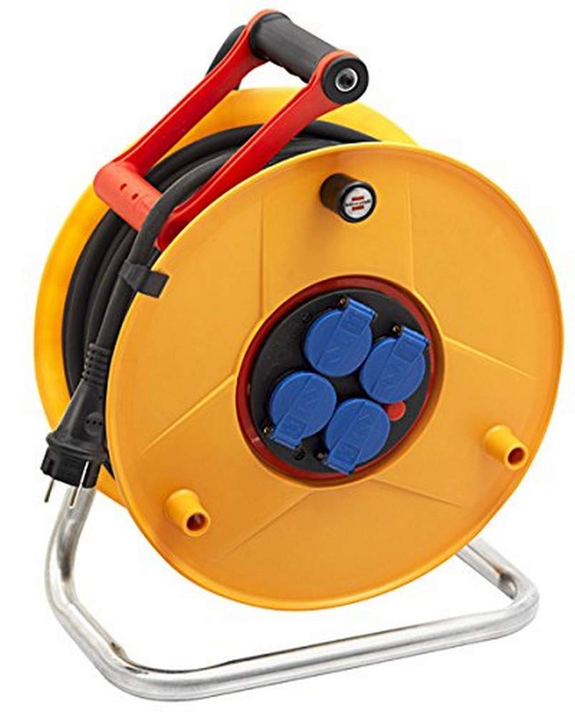 Brennenstuhl 1233141 - Estándar rb pro ip44 carrete de cable 40m