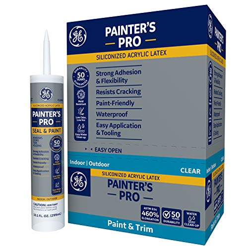Image of GE Sealants Paint Projects Painter's Pro, Clear, 10.1 Ounce