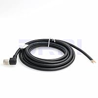 Vista 2 de DRRI Hirose de ángulo recto 12Pin hembra HR10A-10P-12S a Leadwires Cable de E/S para cámara Basler Aviator GigE (1M)