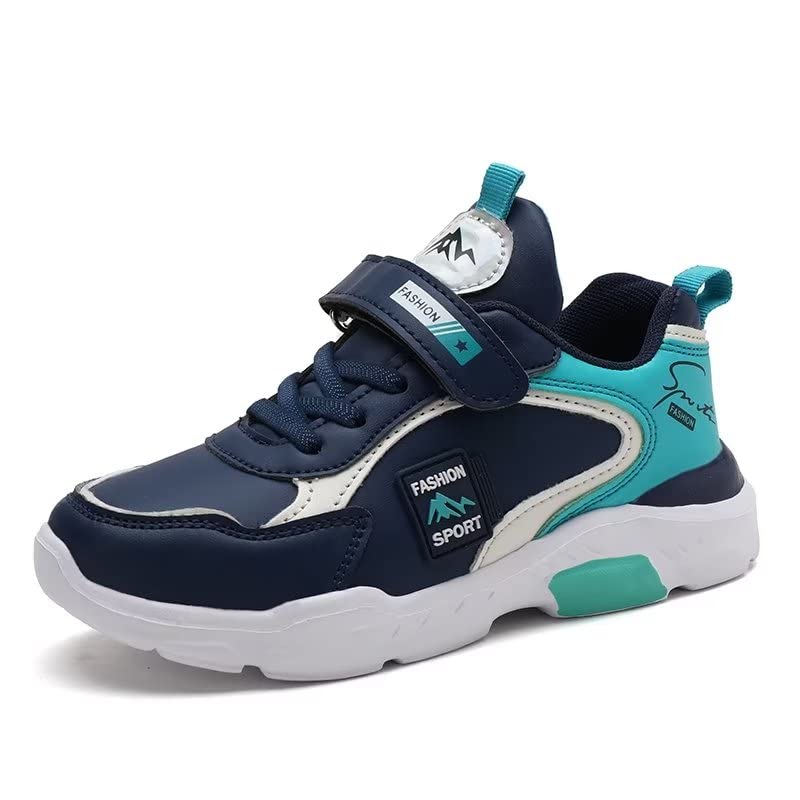 Low-top wear-Resistant Kids Sports Shoes（Dark Blue 1，7 Big Kid）
