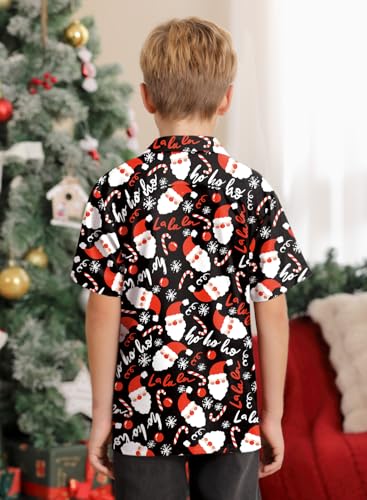 Image of BesserBay Unisex Kids 4th of July Shirt Girls Boys Patriotic Button Down Shirt American Flag Top 4-14 Years