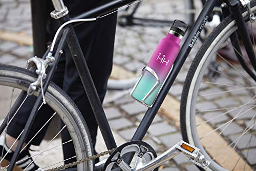 HoneyHolly Botella de agua de acero inoxidable aislada al vacío, 500 ml